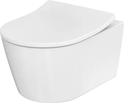 A white toilet seat with a lid partially open, shown from a side-angle against a white background.