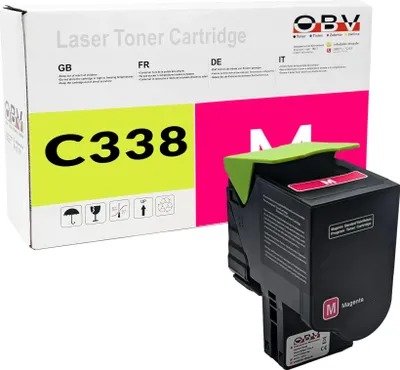 Produktbild von Toshiba T-FC338E kompatibler Toner Magenta - e-STUDIO 338CP e-STUDIO 338CS e-STUDIO 388CP