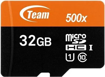Immagine prodotto di Scheda di memoria MicroSDHC di Team Group da 32 GB UHS-I/Class10 100/20 MB/s