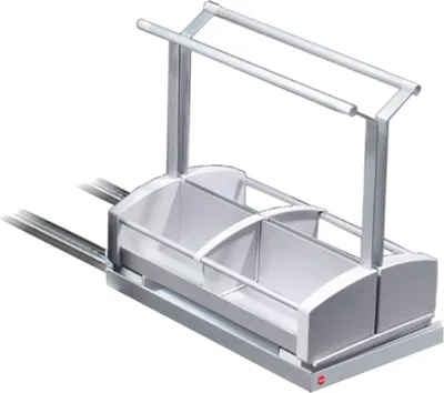 Immagine prodotto di Cestino estraibile Hailo 3950001 Combi Carry Alu Vario Line per utensili