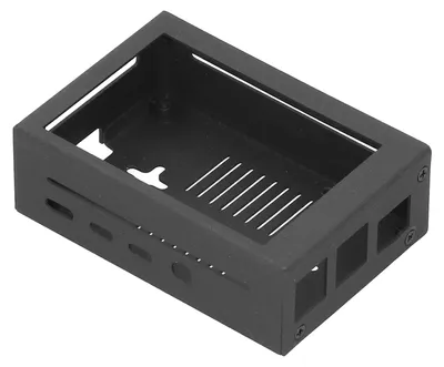 Image de Boîtier de protection robuste et résistant à la poussière pour Raspberry Pi (boîtier métallique)