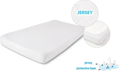 Zdjęcie produktu dla Podkład higieniczny Wodoodporny prześcieradło JERSEY 80x160x10 Biały