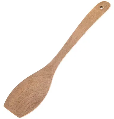 Productafbeelding van Pannenspatel van Buchenhout, 30 x 5 x 1,2 cm, beige