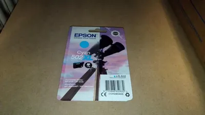 Imagen del producto de Cartucho de tinta cian Epson Singlepack 502XL, alto rendimiento (L), color azul, 6,4 ml, 1 unidad, para 470 páginas, envase individual