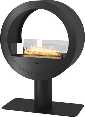 Produktbild von Incyrcle Stand 2Side Bioethanol-Arbeitsplattenkamin - Runder Design-Biokamin mit Doppelfassade d.70cm