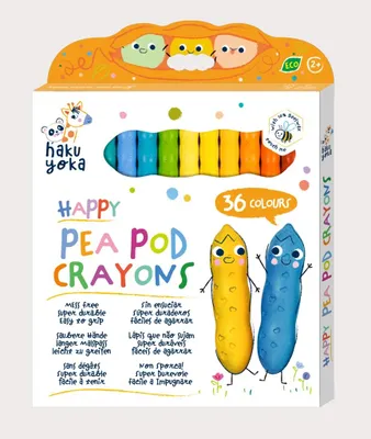 Image de Avenir Crayons de couleur « Fasolki souriantes » 36 couleurs