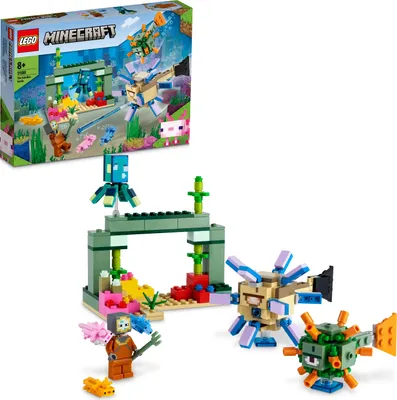 Obrázok produktu pre Stavebnica LEGO Minecraft 21180 Praktické dobrodružstvá pod hladinou zo sveta Minecraft