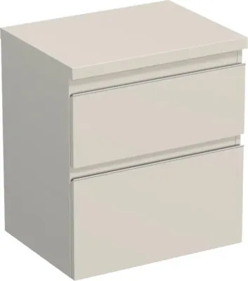Obrázok produktu pre Skrinka pod umývadlo Jungborn TRENTA kašmírová lesklá 56,7 x 64,6 x 44,5 cm