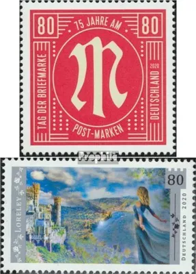Produktbild von Briefmarken BRD 2020 Mi 3564,3567 (kompl.Ausg.) gestempelt Tag der Briefmarke
