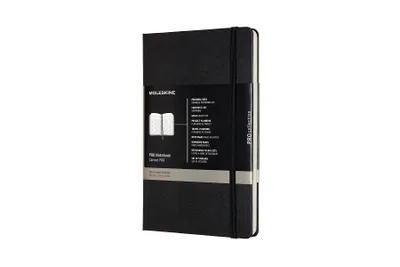 Produktbild von Moleskine Professionelles Notizbuch Large/A5, Hard Cover, Schwarz