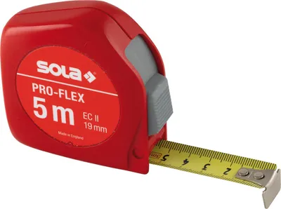 Immagine prodotto di Sola Rollmeter Pro-Flex PF, 5 m 50027801 (metro a nastro in acciaio)