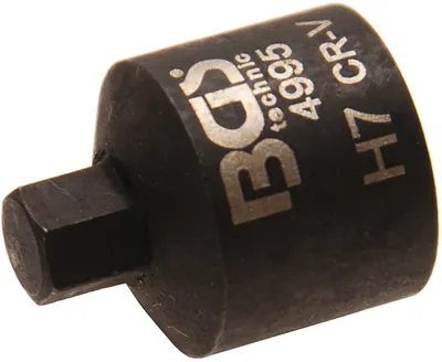 Produktbild von BGS 4995 Bremssattel-Innen-6-kant-Einsatz, extra kurz, 7 mm