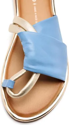 Produktbild von Gioseppo Damen Blau Sandalen Flach Leder Komfort WHATELY 74308-P-Blue