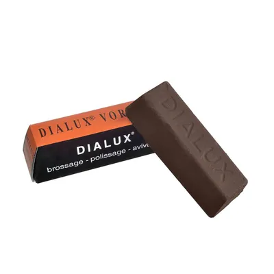 Produktbild von DIALUX Polierpaste Orange – Polierwachs für Stahl & Platin 100 g