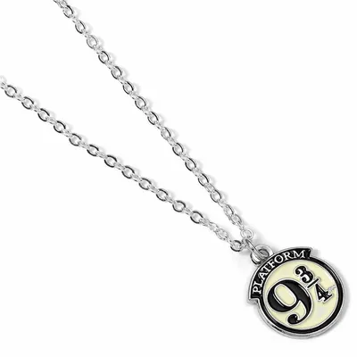Image de Harry Potter Collier & Pendentif Plateforme 9 3/4 (argenté)