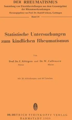 Image de Statistische Untersuchungen zum Kindlichen Rheumatismus