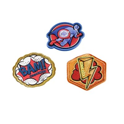 Produktbild von Coocazoo Patches-Set StyleTyle Superhero, 3 Stück