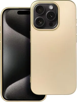 Produktbild von Case passend für iPhone 15 PRO Metallic gold
