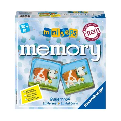 Produktbild von Ravensburger 046195 Bauernhof Memory