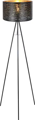 Produktbild von Globo Lighting Stehleuchte Metall schwarz, 1x E27
