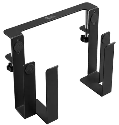 Produktbild von Seitlicher Schreibtisch-Organizer zum Anklemmen 25×20×8 cm schwarz SPB146B