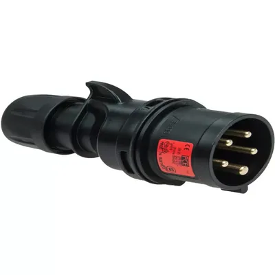 Produktbild von Abl-Stecker 16a 3p 230V Event schwarz IP44