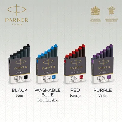 Obrázok produktu pre Parker 1950407, Čierna, Čierna, 6 kusov