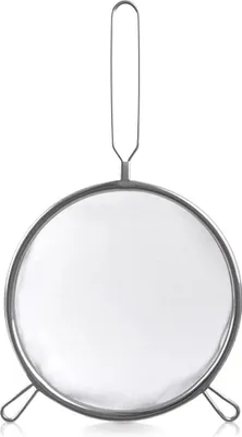 Image de Passoire de cuisine en acier avec poignée, diamètre 24,5 cm