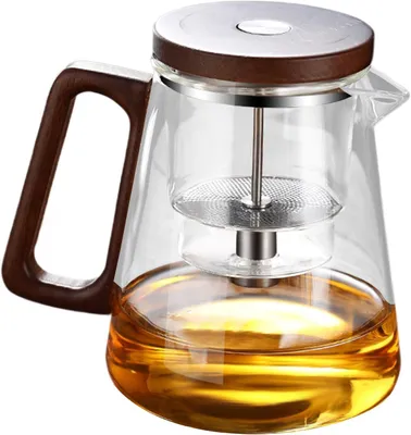 Produktbild von Hitzebeständige und auslaufsichere Kanne für losen Tee mit Infusoren