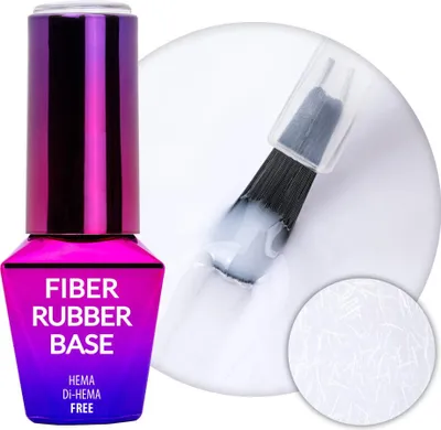 Obrázek produktu pro Vláknito-kaučukový základ MollyLac White Whisper HEMA/Di-HEMA-free 10 g