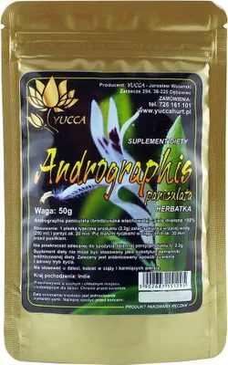 Produktbild von PROHERBIS Andrographis Paniculata - gemahlenes Kraut 50g (Sapella paniculata)
