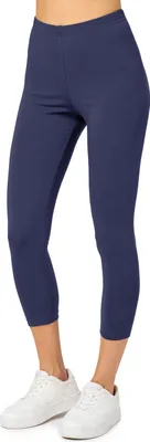 Image de Merry Style Leggings 3/4 pour femmes en coton MS10-199 (bleu marine, L)