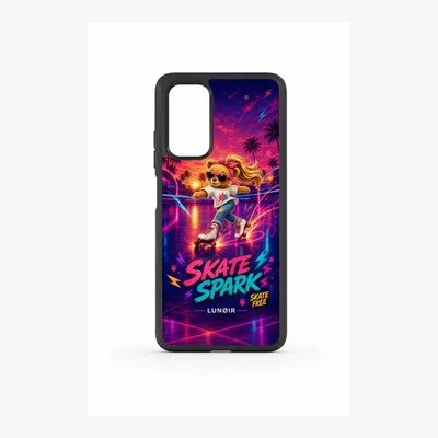 Productafbeelding van Xiaomi Redmi Note 10 4G hoesje, telefoonhoesje, beschermhoes met skateboardmotief – LUNØIR ©