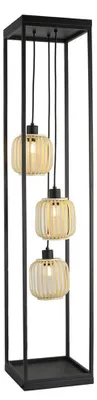 Zdjęcie produktu dla HOME DELUXE Lampa podłogowa ZITA - Czarny | lampa podłogowa, lampa podłogowa industrialna, lampa czarna