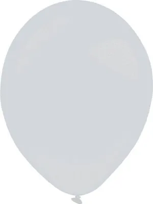 Produktbild von Amscan 9905453, Spielzeugballon, Latex, Silber, 1 Stück(e)