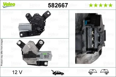 Produktbild von VALEO 582667 Wischermotor Hinten für OPEL ZAFIRA B (A05) INSIGNIA Caravan Astra K Sports Tourer (B16) Astra K Schrägheck (B16)