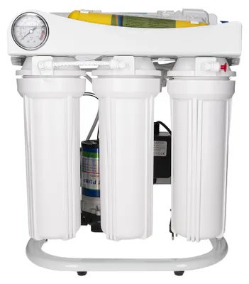 Umkehrosmose-Wasserfilter unter Spüle, 370 l/Tag, 11 l Tank, weiß