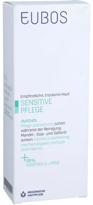 Produktbild von EUBOS SENSITIVE Dusch Öl F 200ml PZN 08419796