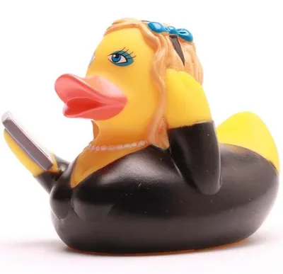 Produktbild von Badeente Selfie Vinyl 7,5 cm