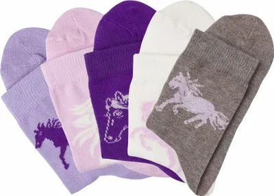 Produktbild von H.I.S. Socken Kindersocken 5 -teilig bunt-gemustert Größe 31/34