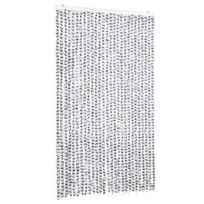 Produktbild von vidaXL Fliegenvorhang Hellgrau und Dunkelgrau 118x220 cm Chenille