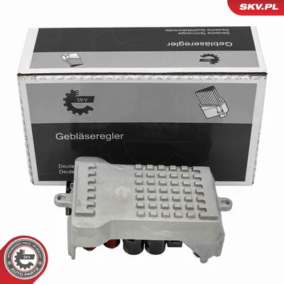 Obrázek produktu pro Regulátor ESEN SKV pro ventilátor v interiéru, odpor ventilátoru 94SKV146, vhodný pro Mercedes-Benz třídy E, limuzína (W211), 0,24 kg