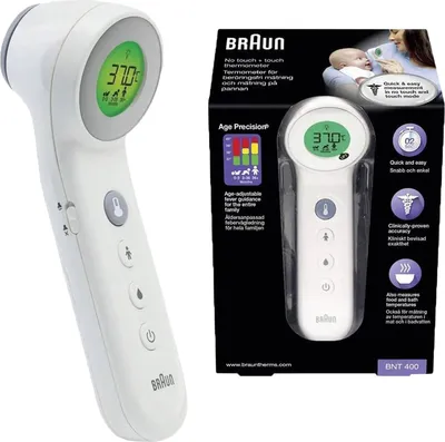 Produktbild von BRAUN Stirnthermometer BNT400WE
