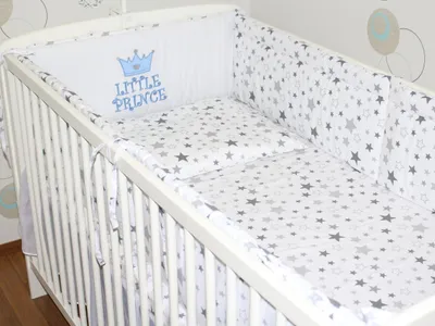 Produktbild von PRIMAWELA Nestchen 420 cm Bettumrandung Babybett Baby Kinder Nest Kopfumrandung