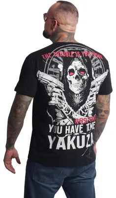 Zdjęcie produktu dla Męska koszulka Yakuza Trouble, czarny, L