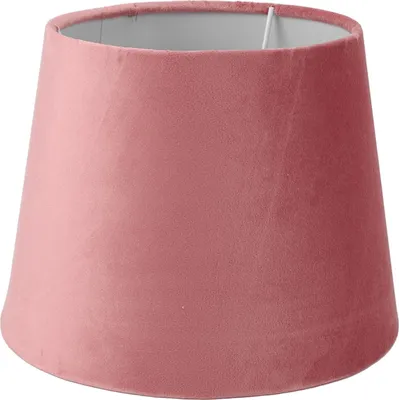 Image de Abat-jour en tissu E27 E14 Velours Conique Abat-jour décoratif pour lampe de table, lampe de chevet et lampe de sol Marron