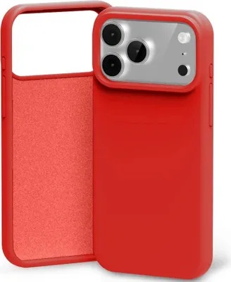 Immagine prodotto di Custodia in silicone Mercury per Iphone 17 Pro Max Rosso