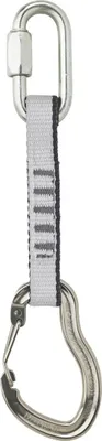 Micro Indoor Express Set 11 cm von Austri Alpin; bestehend aus einem Karabiner und einer Expressschlinge; geeignet für Kletteraktivitäten.