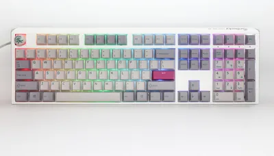 Produktbild von Ducky One 3 - Volle Größe (100%) - Kabelgebunden - USB - Mechanischer Switch - RGB-LED - Grau