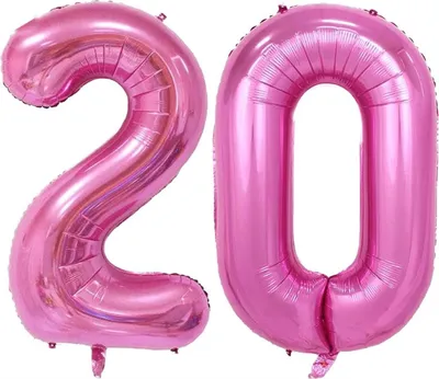 Obrázek produktu pro Set -Folienballon - Pink/32inch - 2 + 0